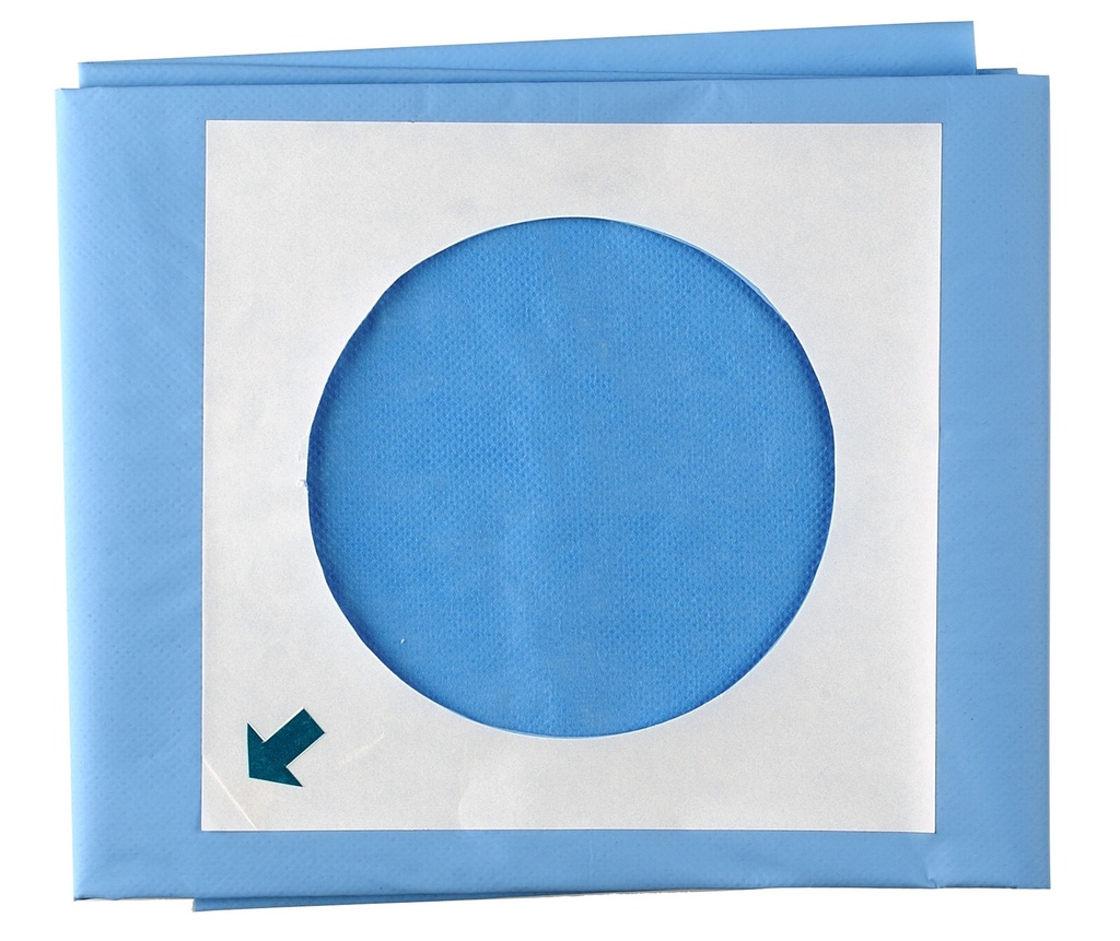 CHAMP OPERATOIRE TROUE ADHESIF 60CM/50CM 